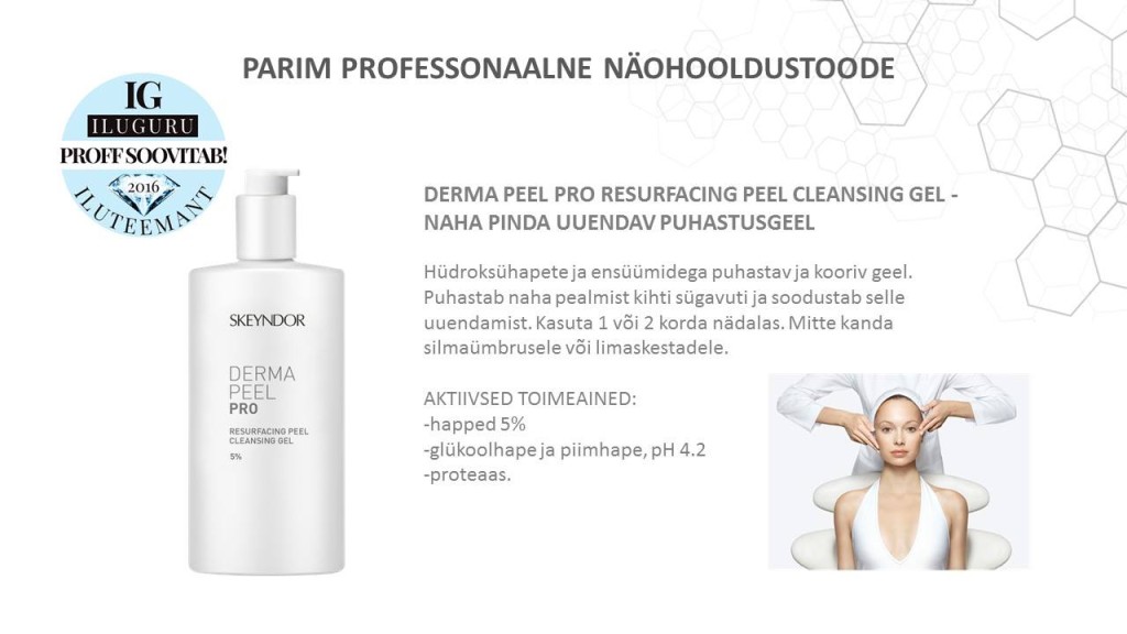 Derma peel IG soovitab